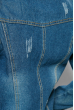 Куртка женская джинсовая укороченная 905K001 светло-синий
