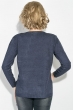 Свитер женский с карманом на груди 123V005 джинс