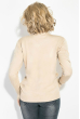 Пуловер женский, однотонный, базовый 127V001 песочный