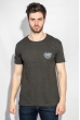 Футболка мужская стильные оттенки 168F034-1 грифельный
