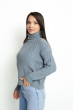 Cвитер женский 777A034-7 серо-голубой Cвитер женский 777A034-7 серо-голубой