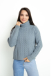 Cвитер женский 777A034-7 серо-голубой Cвитер женский 777A034-7 серо-голубой