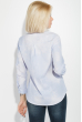 Рубашка женская светлая, свободного кроя  875K003-2 голубая варенка