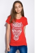 Футболка женская 211F063 красный