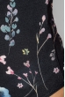 Боди женское с цветочным принтом 362F007-1 черный