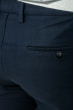 Брюки мужские классические, зауженные 233V001 чернильный