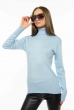 Гольф женский однотонный 613F002 голубой