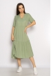 Однотонное платье свободного кроя 632F002 мятный