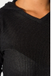 Туника женская с капюшоном 488F003 черный