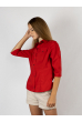 Рубашка женская 257P079 красный