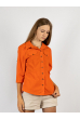 Рубашка женская 257P079 оранжевый