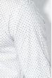 Рубашка мужская мелкий принт 333F014 белый