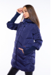Куртка женская с рукавами 3/4 120PSKL6783 темно-синий