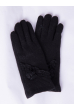 Перчатки женские черные 11P449 черный