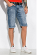 Потертые джинсовые шорты 148P7000-1 светло-синий