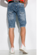 Потертые джинсовые шорты 148P7000-1 светло-синий