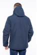 Куртка спортивная 120PCHB5231 темно-синий меланж