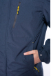 Куртка спортивная 120PCHB5231 темно-синий меланж