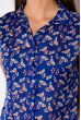 Женская блуза без рукавов 148P18 синий