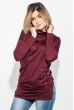 Туника-платье женская длинный рукав 70PD5000 бордо Туника-платье женская длинный рукав 70PD5000 бордо