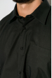Рубашка однотонная 120PAR020 черный