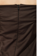 Платье женское с драпировкой на груди 64PD16-2 шоколад