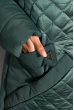 Куртка женская 131PM249 серо-зеленый