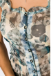 Блуза женская 118P165 цветочный принт