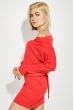 Платье женское со стущенными плечиками 71PD0006-1 красный