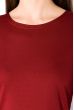 Костюм женский (юбка, блузка) 110P394-1 бордо-черный