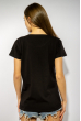 Стильная женская футболка 85F281 черный