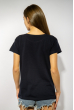 Стильная женская футболка 85F281 темно-синий