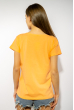 Стильная женская футболка 85F281 персиковый