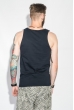 Майка мужская с ярким узором 184F005-4 темно-синий