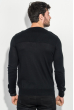 Пуловер мужской с пуговицами 50PD321 черный