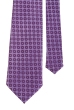 Галстук мужской цветочный прнинт 50PA0023 темно-фиолетовый