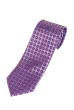 Галстук мужской цветочный прнинт 50PA0023 темно-фиолетовый