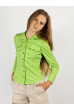 Рубашка женская 257P033 зеленый