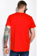 Модная футболка в стиле Casual 117P5071 красный