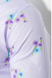 Рубашка мужская в крупный цветок 50PD626 светло-лиловый