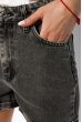 Женские джинсовые шорты 148P122-4 серый варенка