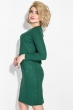 Платье-резинка однотонное 593K004 зеленый