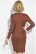 Платье-резинка однотонное 593K004 капучино