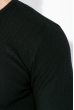 Пуловер мужской однотонный, базовый 130V003 черный