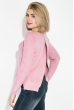 Свитер женский с разрезом на спине 133V001 сиренево-розовый