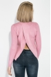 Свитер женский с разрезом на спине 133V001 сиренево-розовый