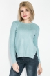 Свитер женский с разрезом на спине 133V001 мятный