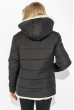 Куртка женская (полубатал) на меху 77PD8651 черный