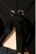 Блуза женская свободного покроя 118P154 черный