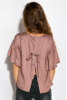 Блуза женская свободного покроя 118P154 капучино